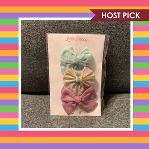 Little Poppy Co. Hairbow Clip Set - NIB